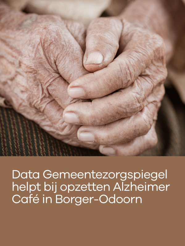 Data Gemeentezorgspiegel helpt bij opzetten Alzheimer Café in Borger-Odoorn